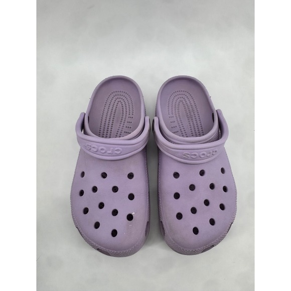 CROCS Shoes - Crocs Classic Clog Lavender Purple Water Friendly Slip On Comfort Shoes Women